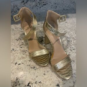 Mix No. 6 Gold Heels